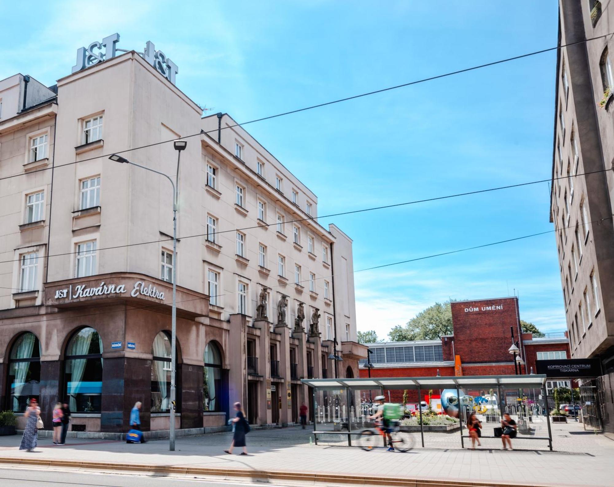 Hotel Palac Elektra Ostrava Exteriör bild